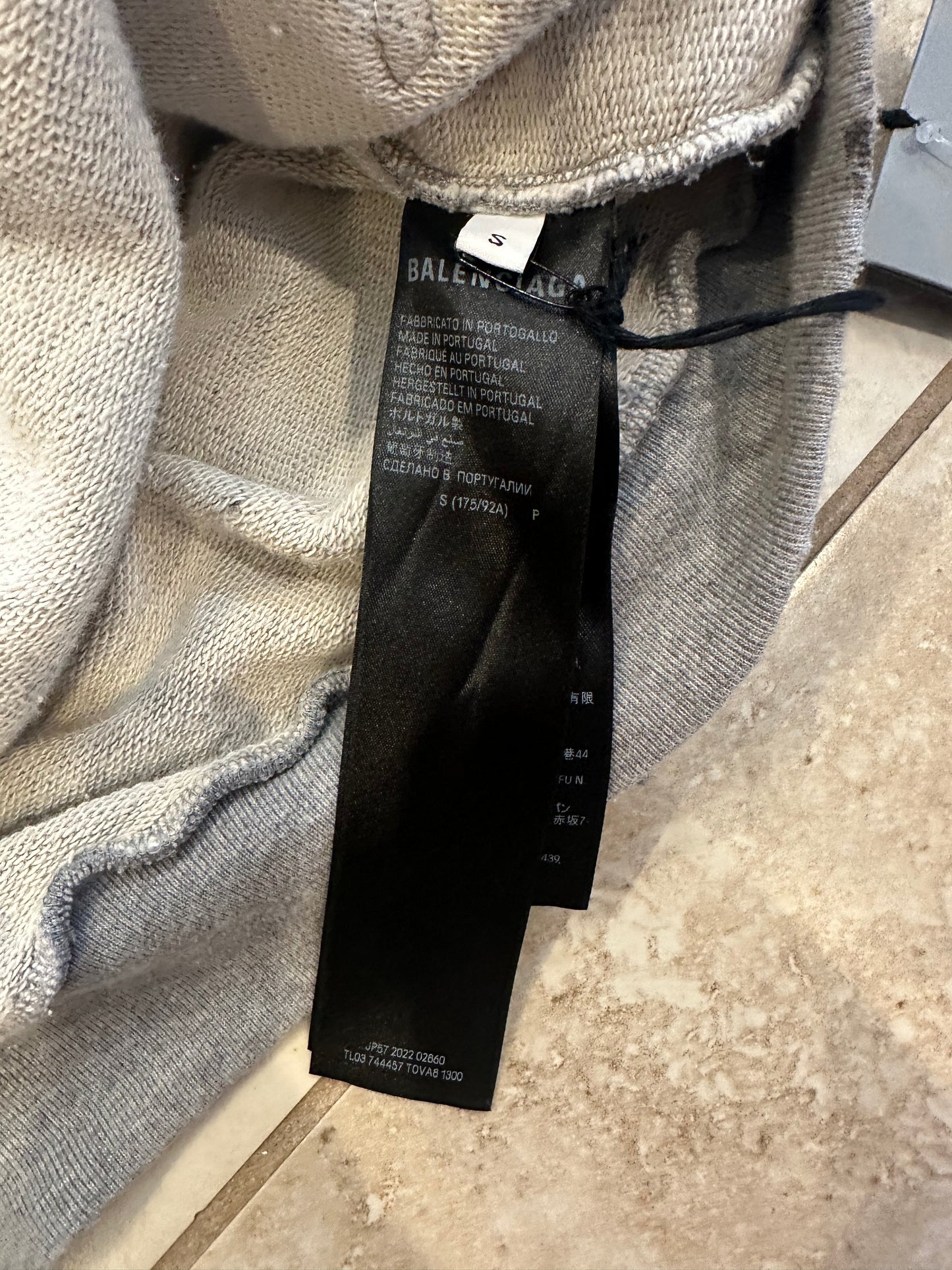 Balenciaga Skater Zip Up hoodie