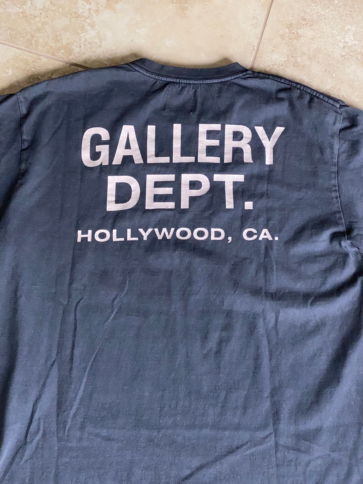 Gallery Dept. reverse Art that kills Long Sleeve Tee
