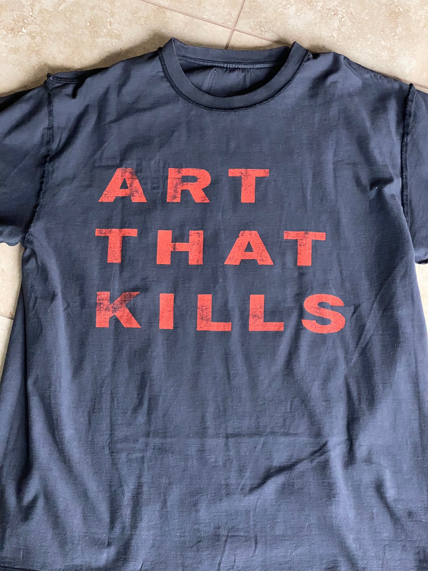 Gallery Dept. reverse Art that kills Long Sleeve Tee