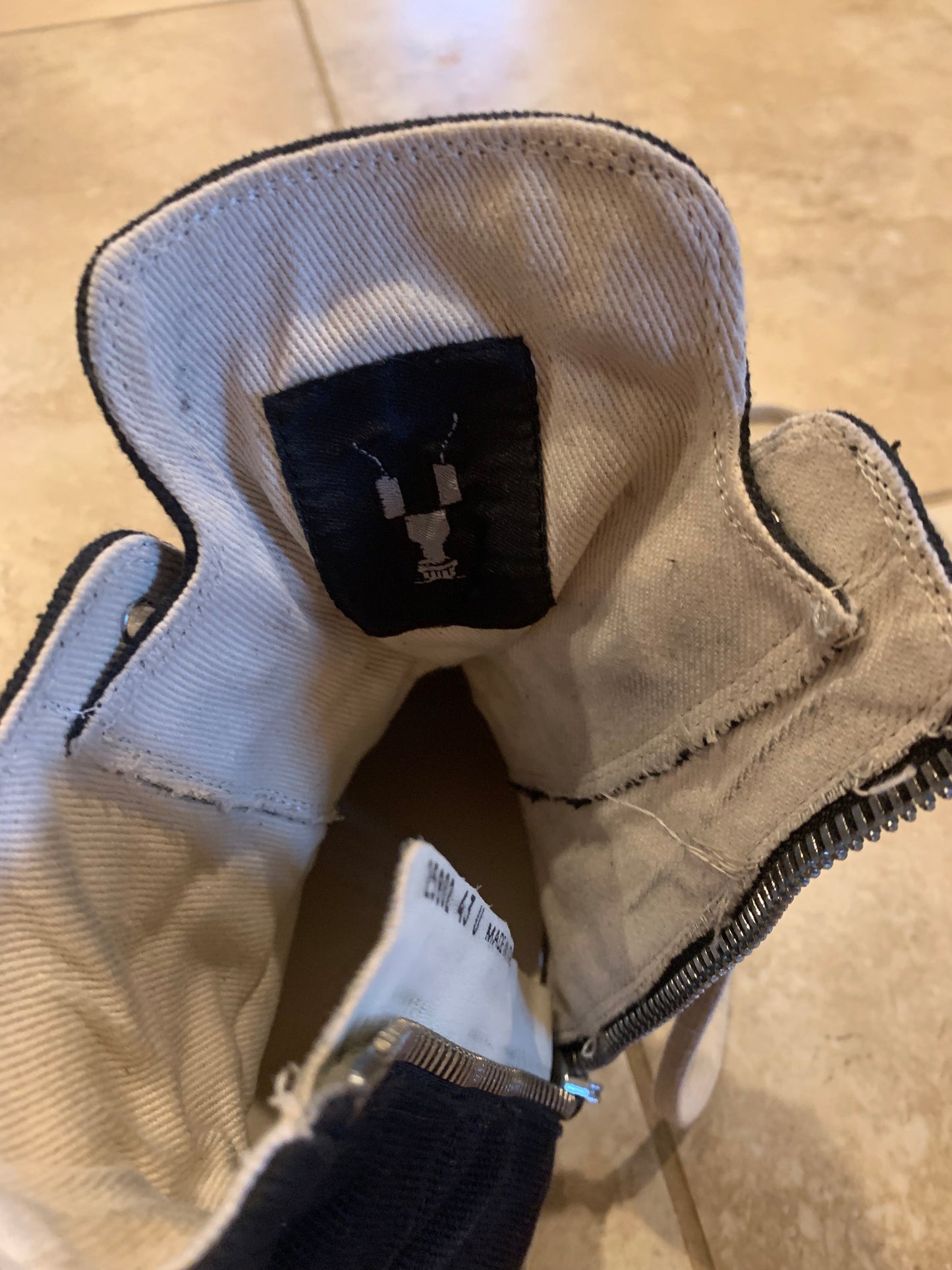 Rick Owens Ramones High top