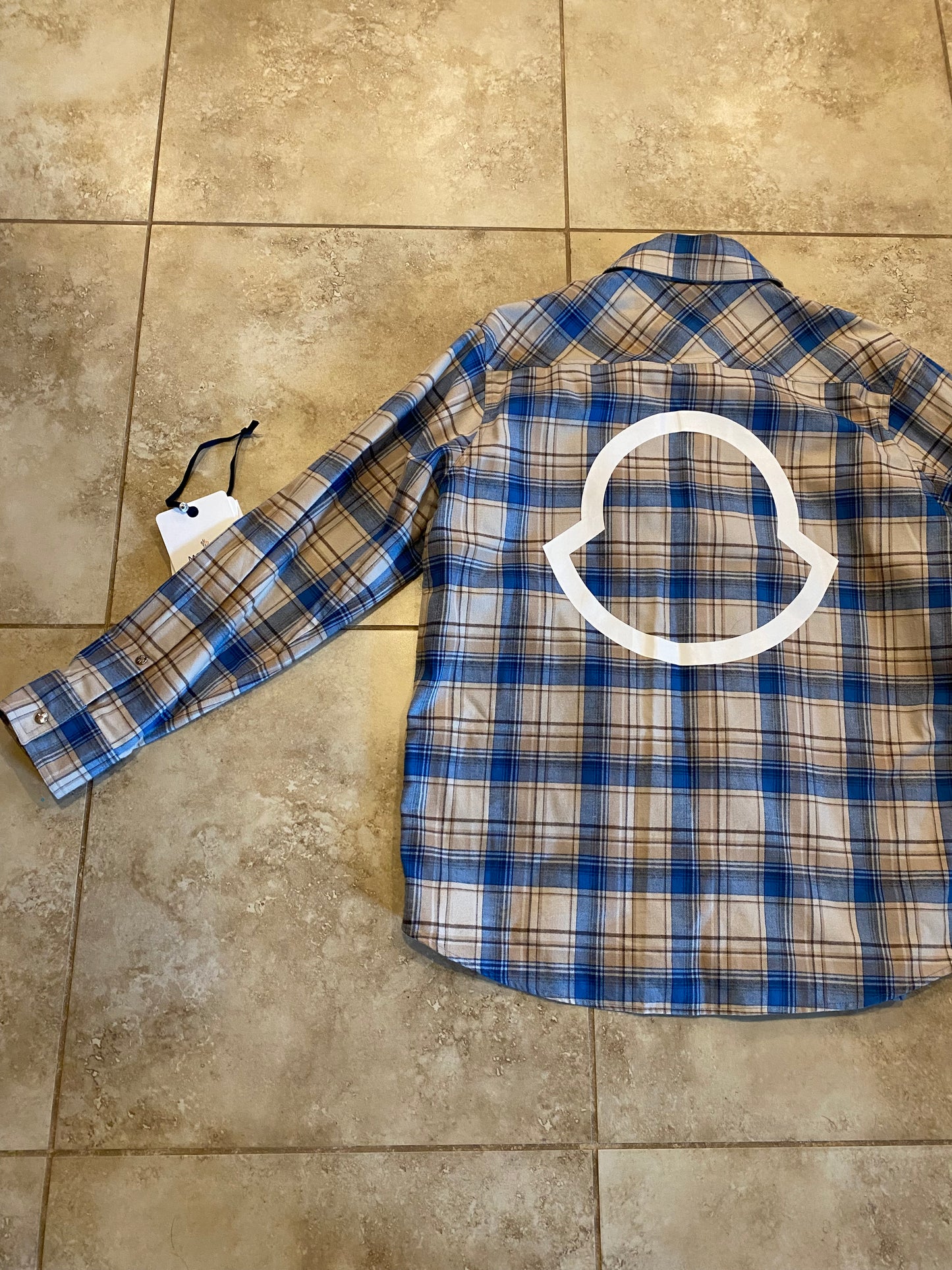 Moncler Checkered Button up flannel