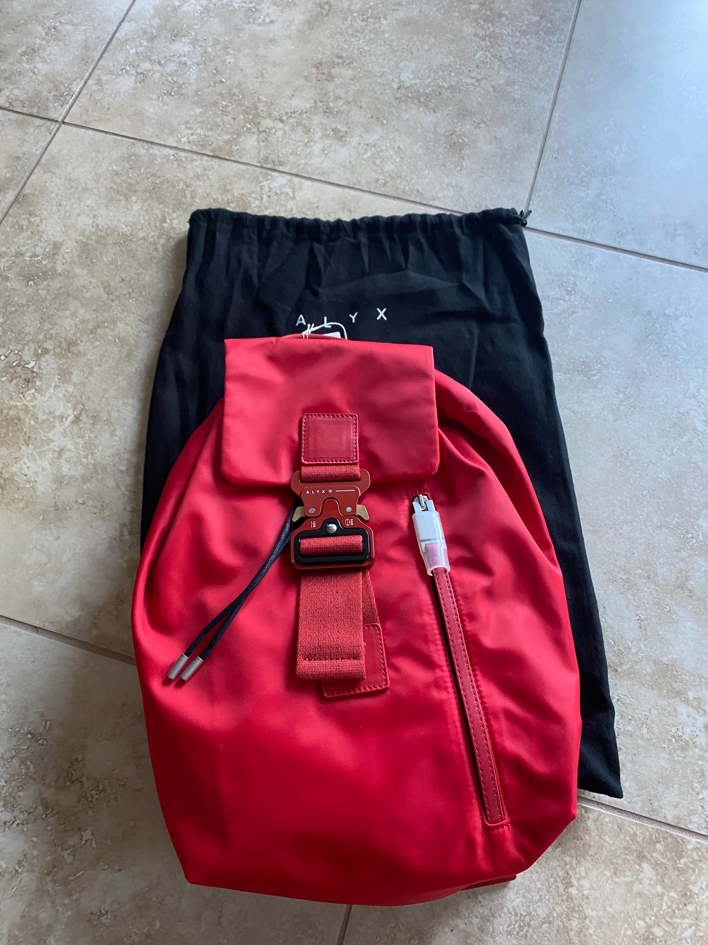 1017 Alyx 9SM Tank Bag Red