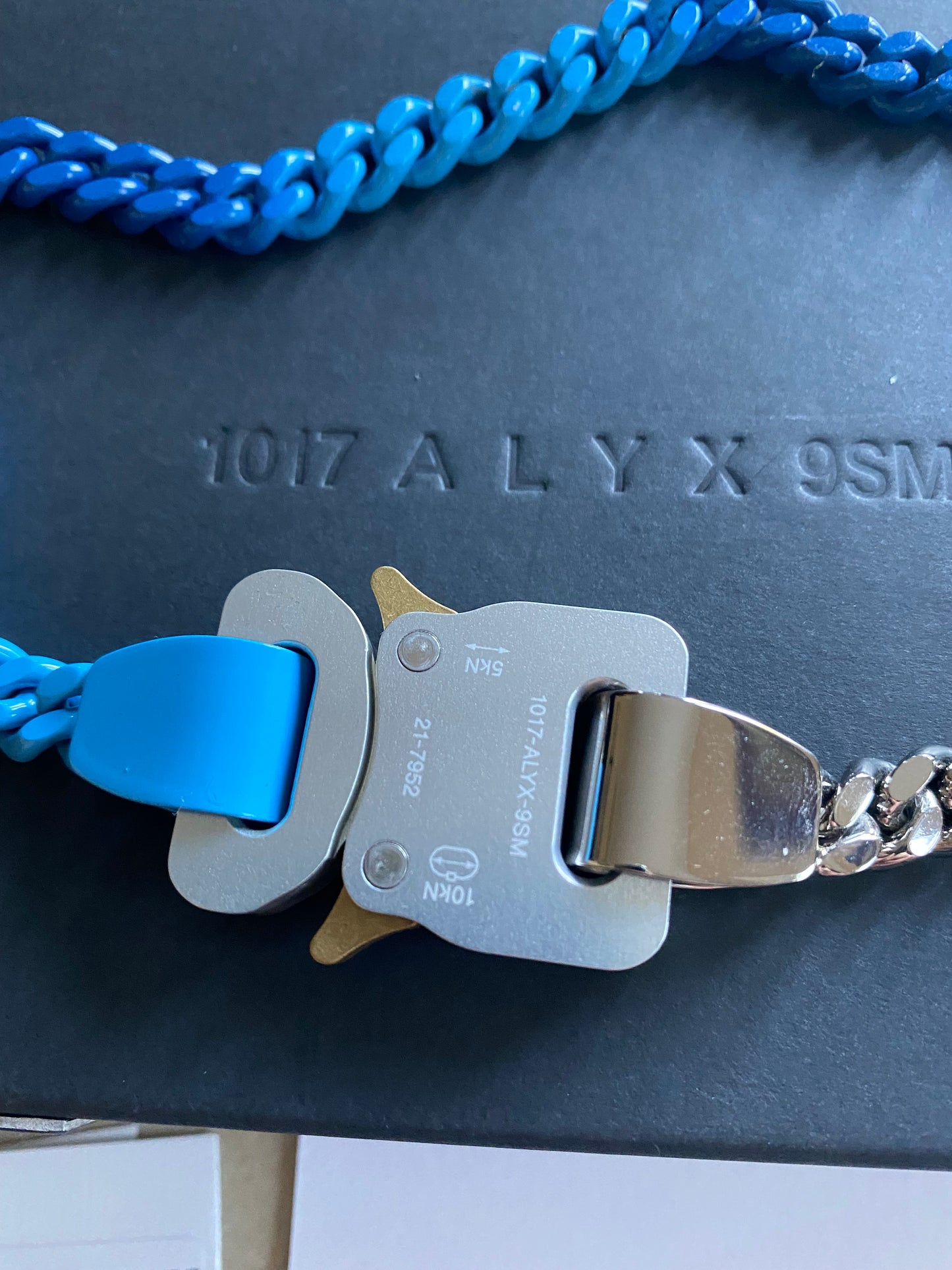 1017 Alyx 9SM Blue Necklace