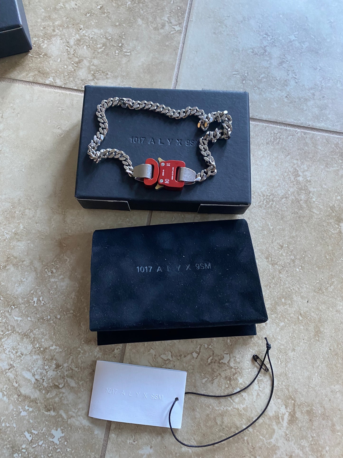 1017 Alyx 9SM Necklace red