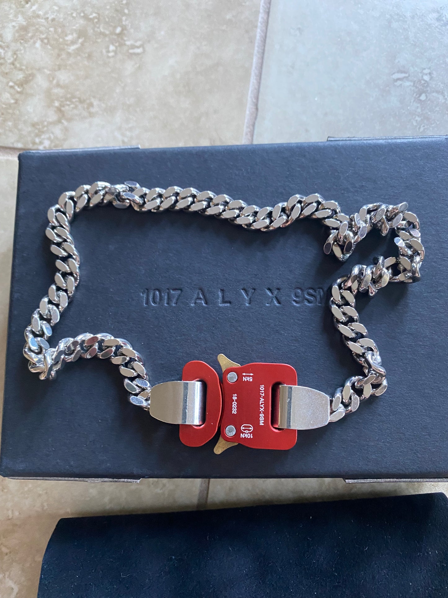 1017 Alyx 9SM Necklace red