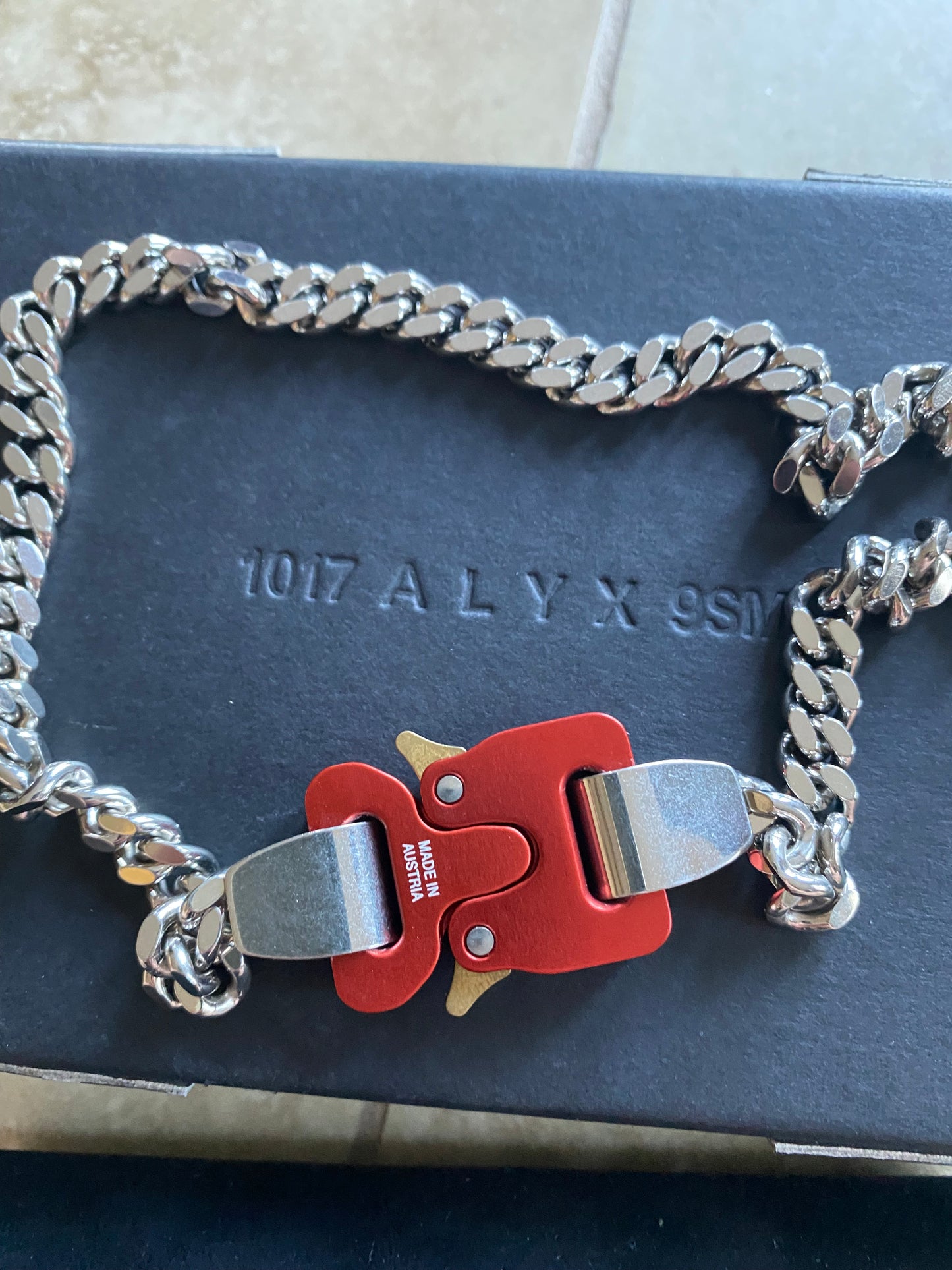 1017 Alyx 9SM Necklace red