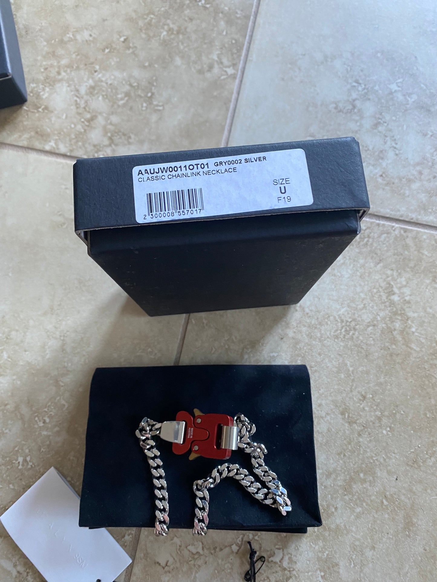 1017 Alyx 9SM Necklace red