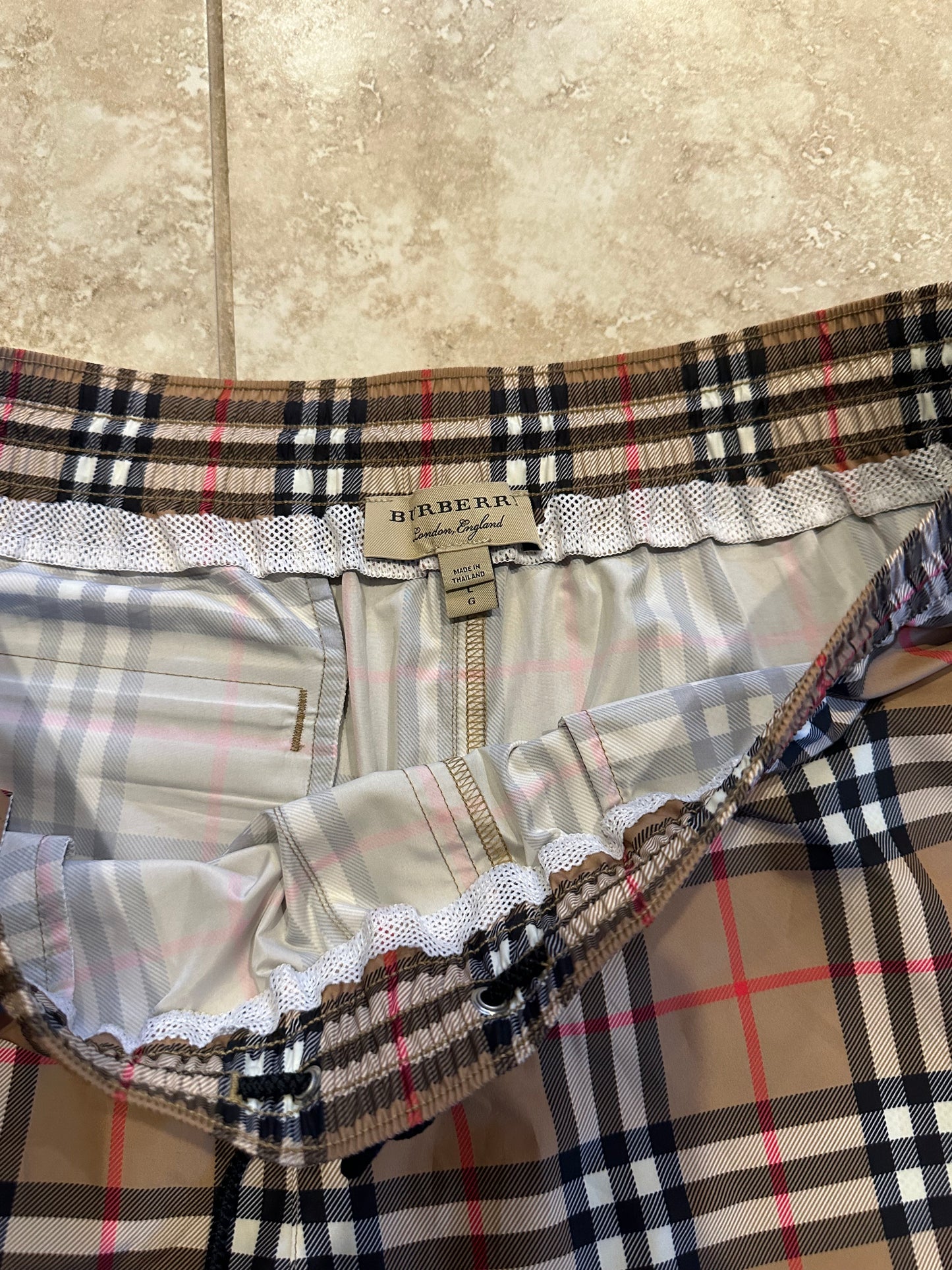 Burberry Classic Checkerboard Shorts