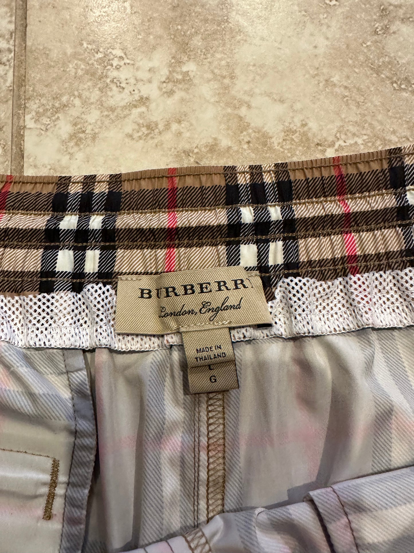 Burberry Classic Checkerboard Shorts