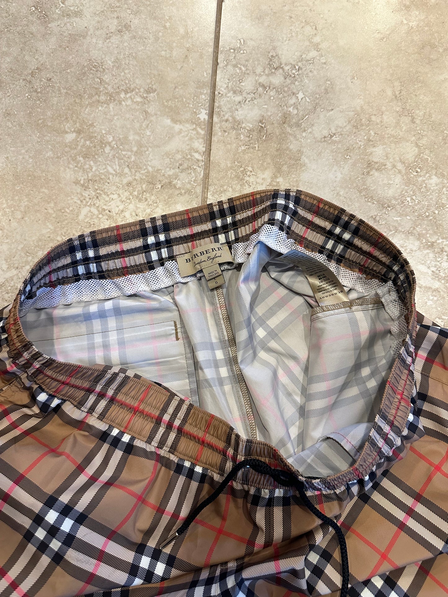Burberry Classic Checkerboard Shorts