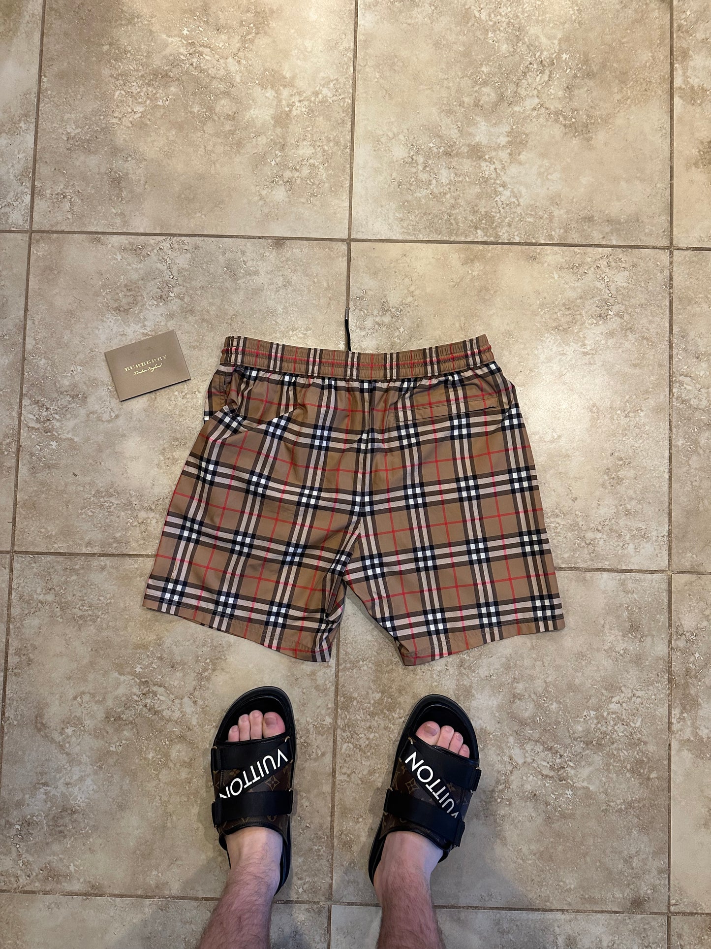 Burberry Classic Checkerboard Shorts