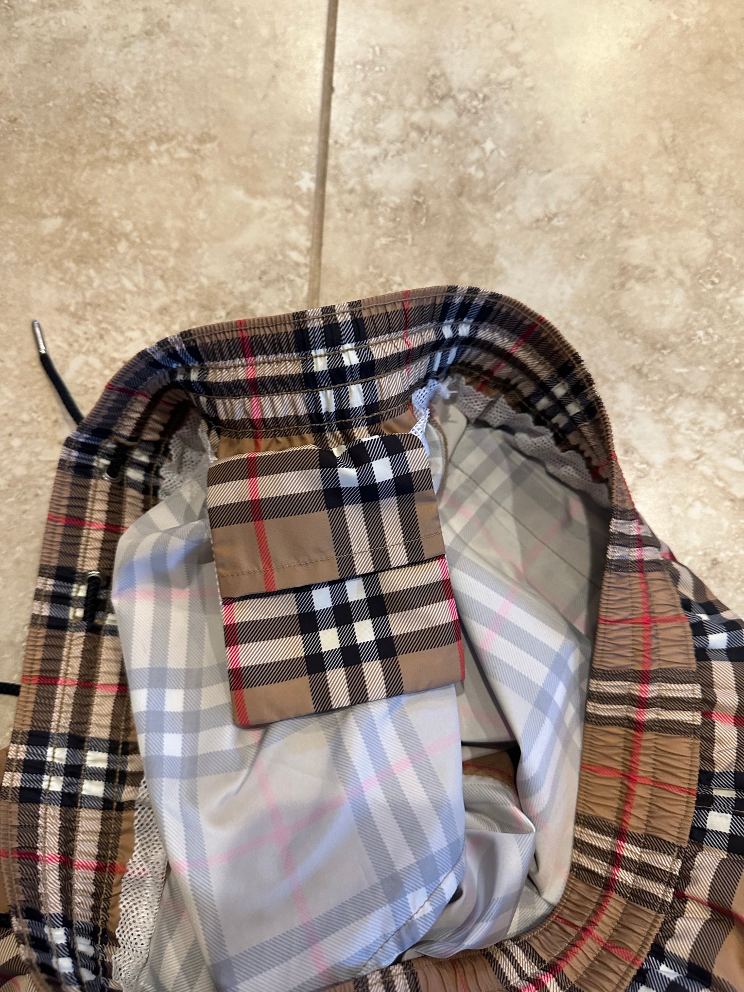 Burberry Classic Checkerboard Shorts