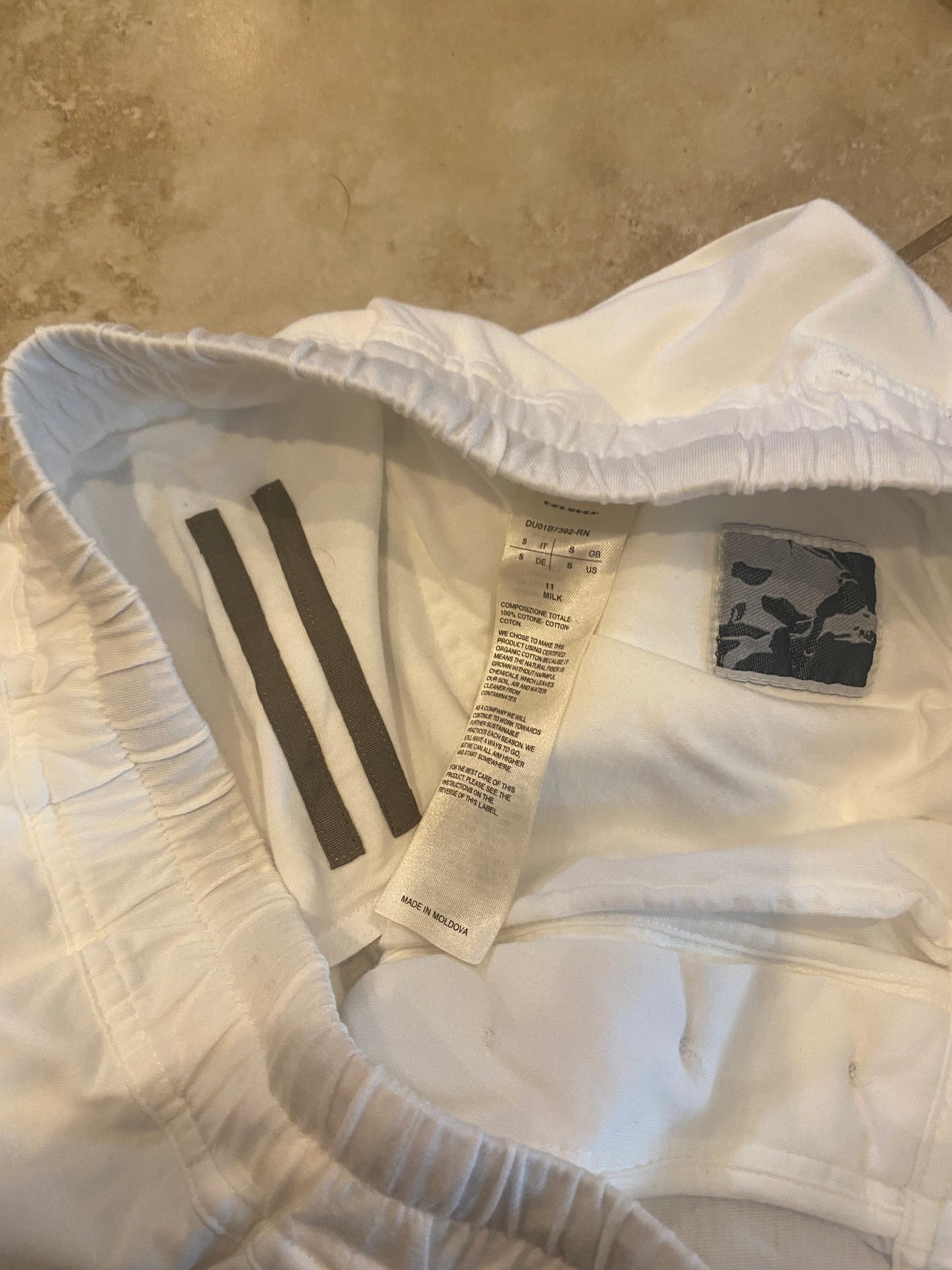 Rick Owens Berlin White Sweatpants