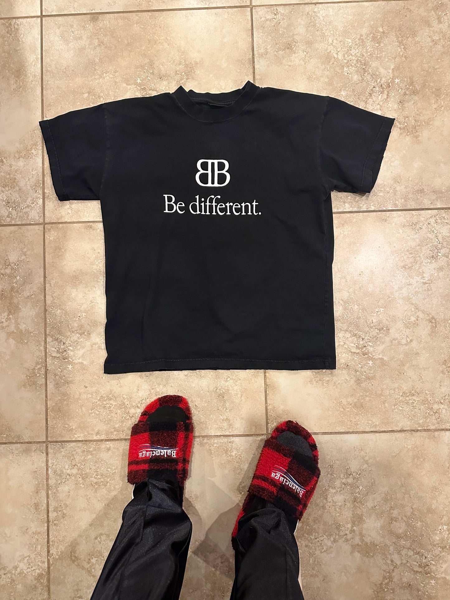 Balenciaga "Be Different" Tee