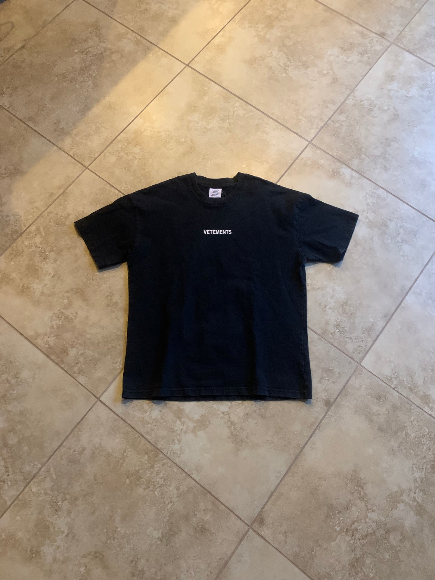 Vetements Logo Tee