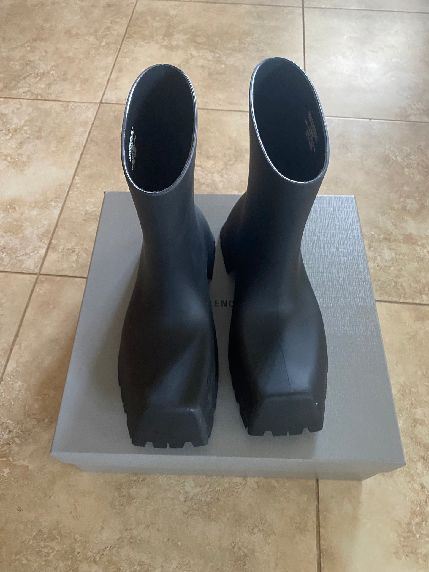 Balenciaga Trooper boots