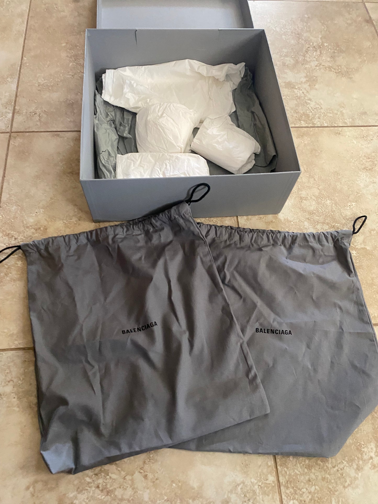 Balenciaga Trooper boots