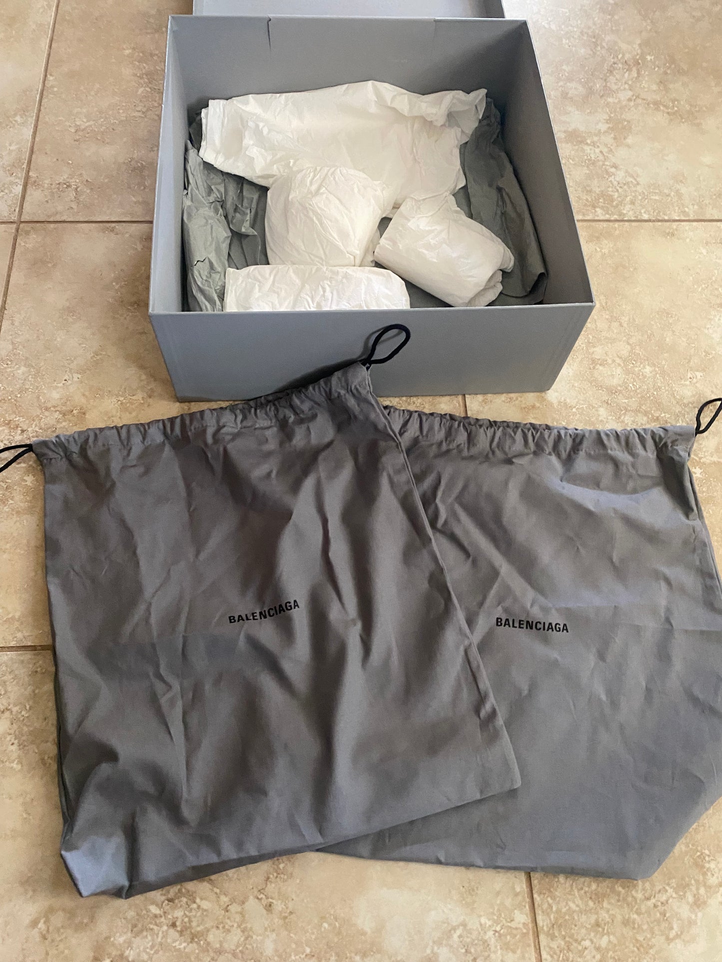 Balenciaga Trooper boots