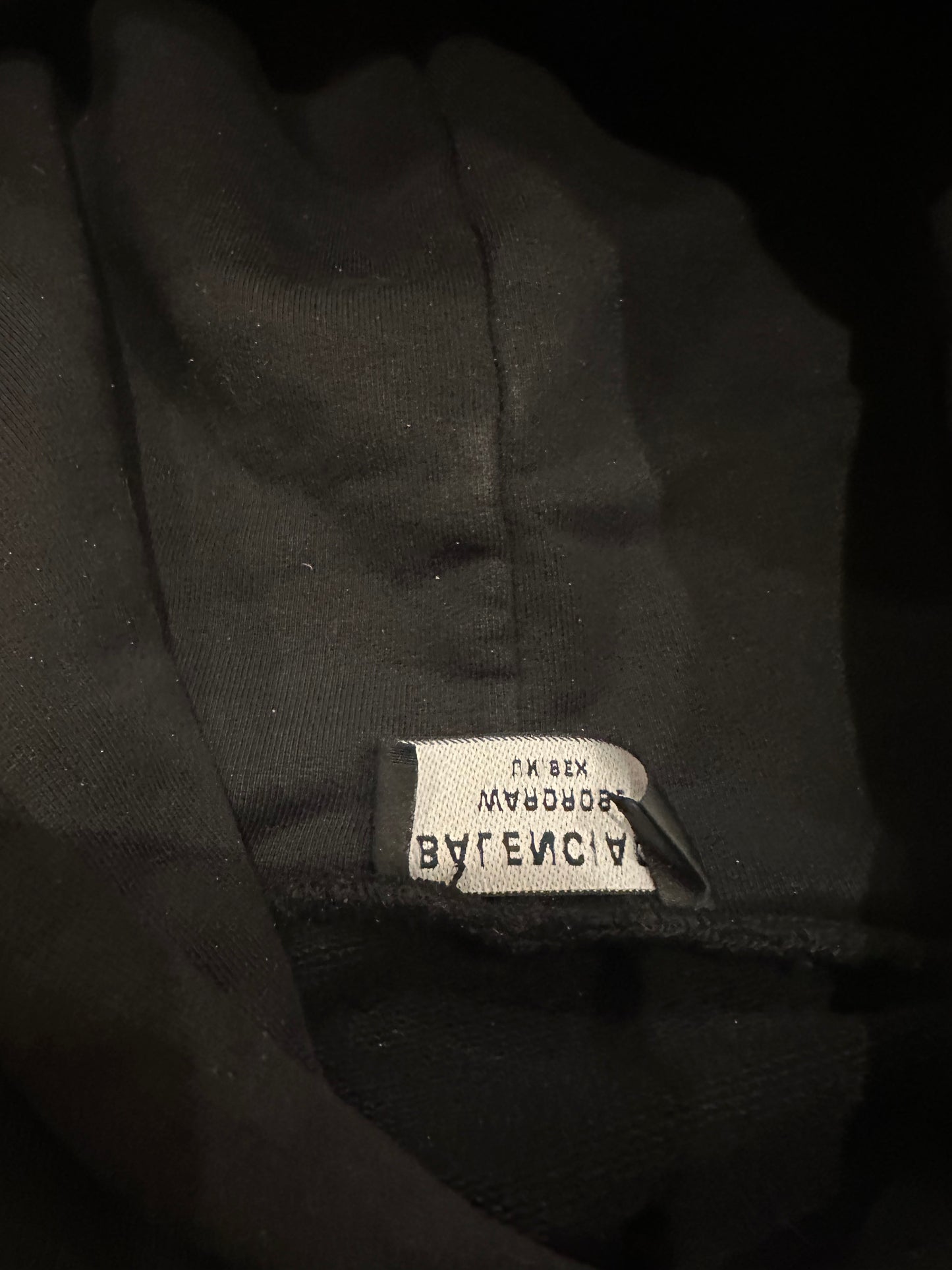 Balenciaga Campaign Logo Hoodie