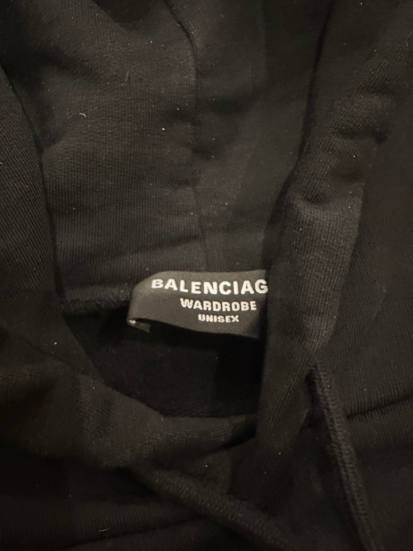 Balenciaga Campaign Logo Hoodie