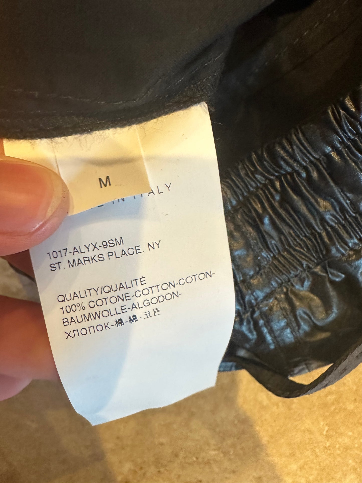 1017 Alyx 9SM Wax Shorts