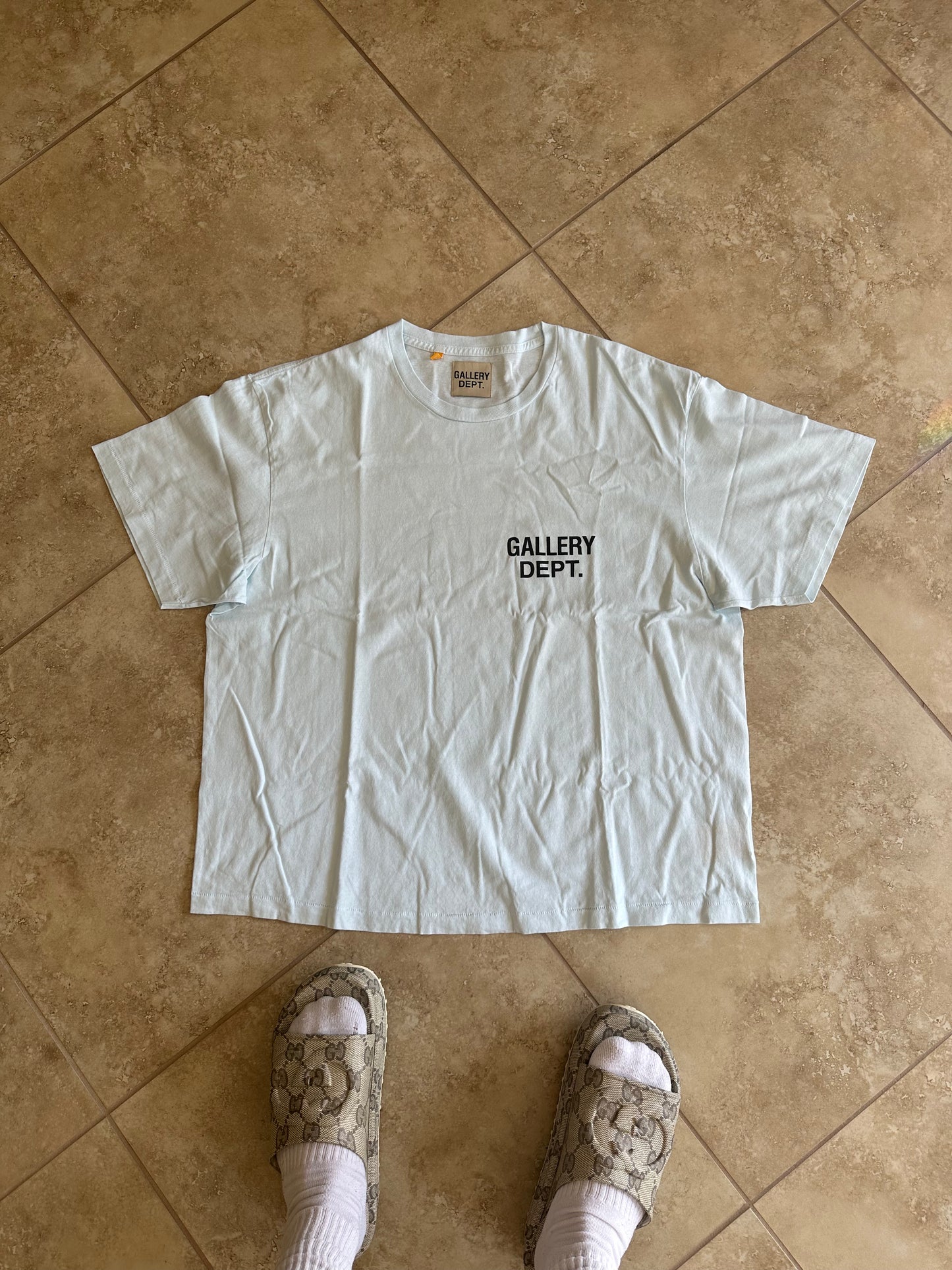 Gallery Dept. Baby Blue Tee