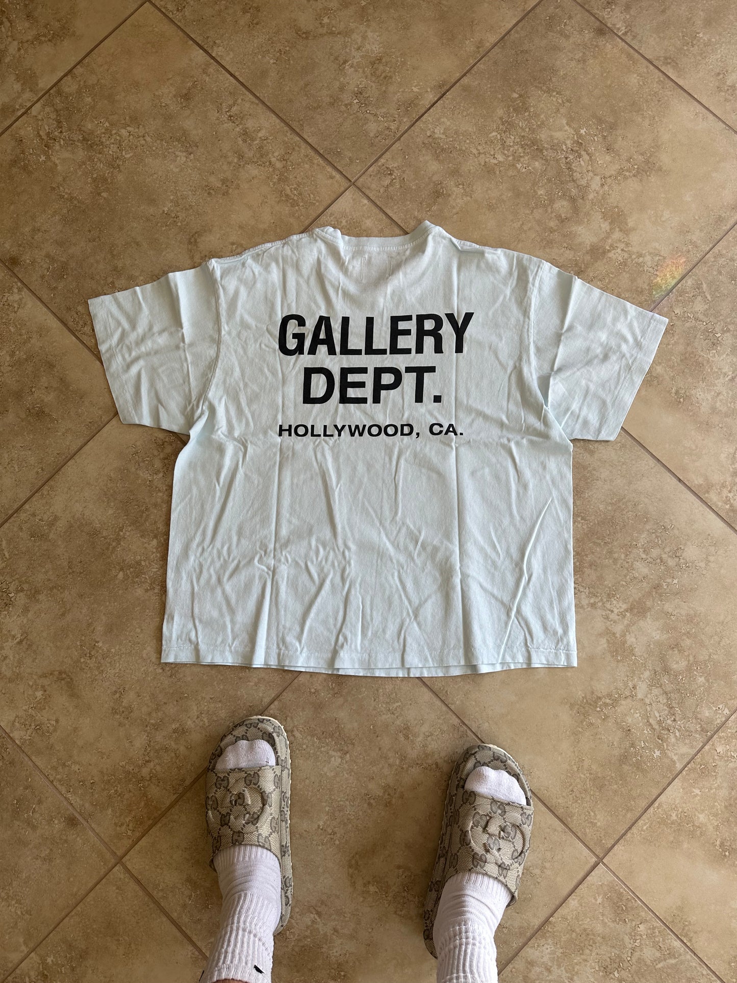 Gallery Dept. Baby Blue Tee