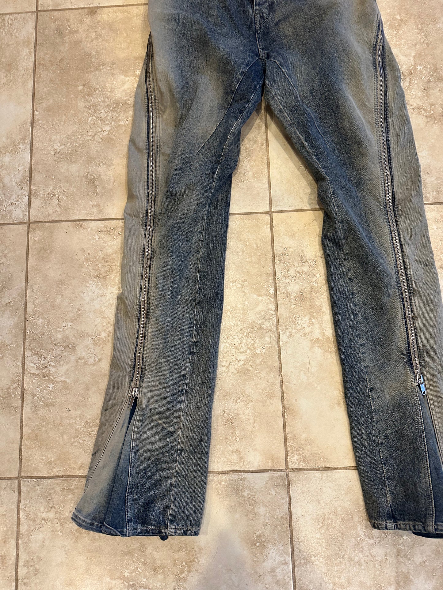 Rick Owens Banana Cuts+ Denim jacket