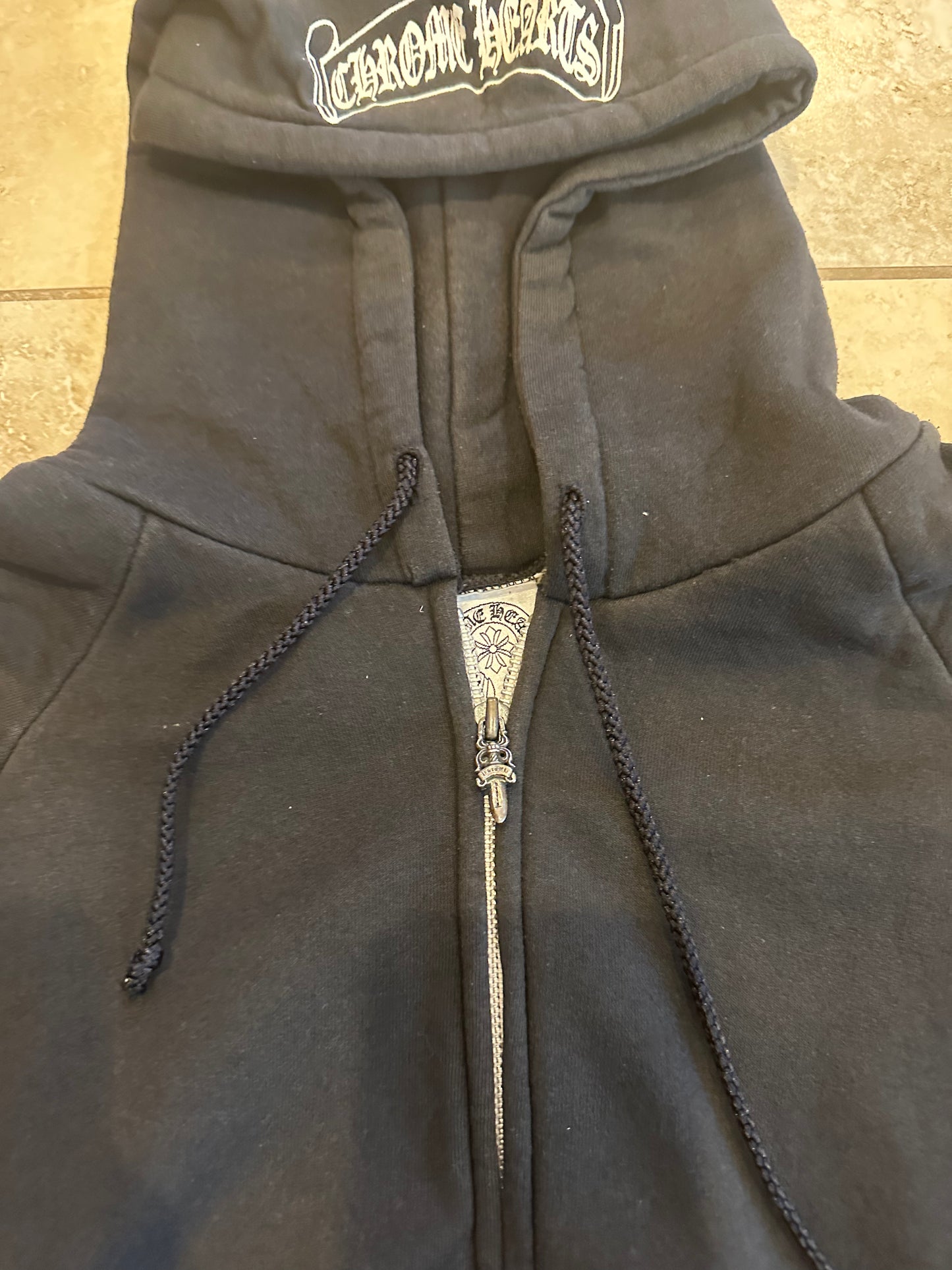 Chrome Hearts OG 80’s Dagger Zip Up hoodie