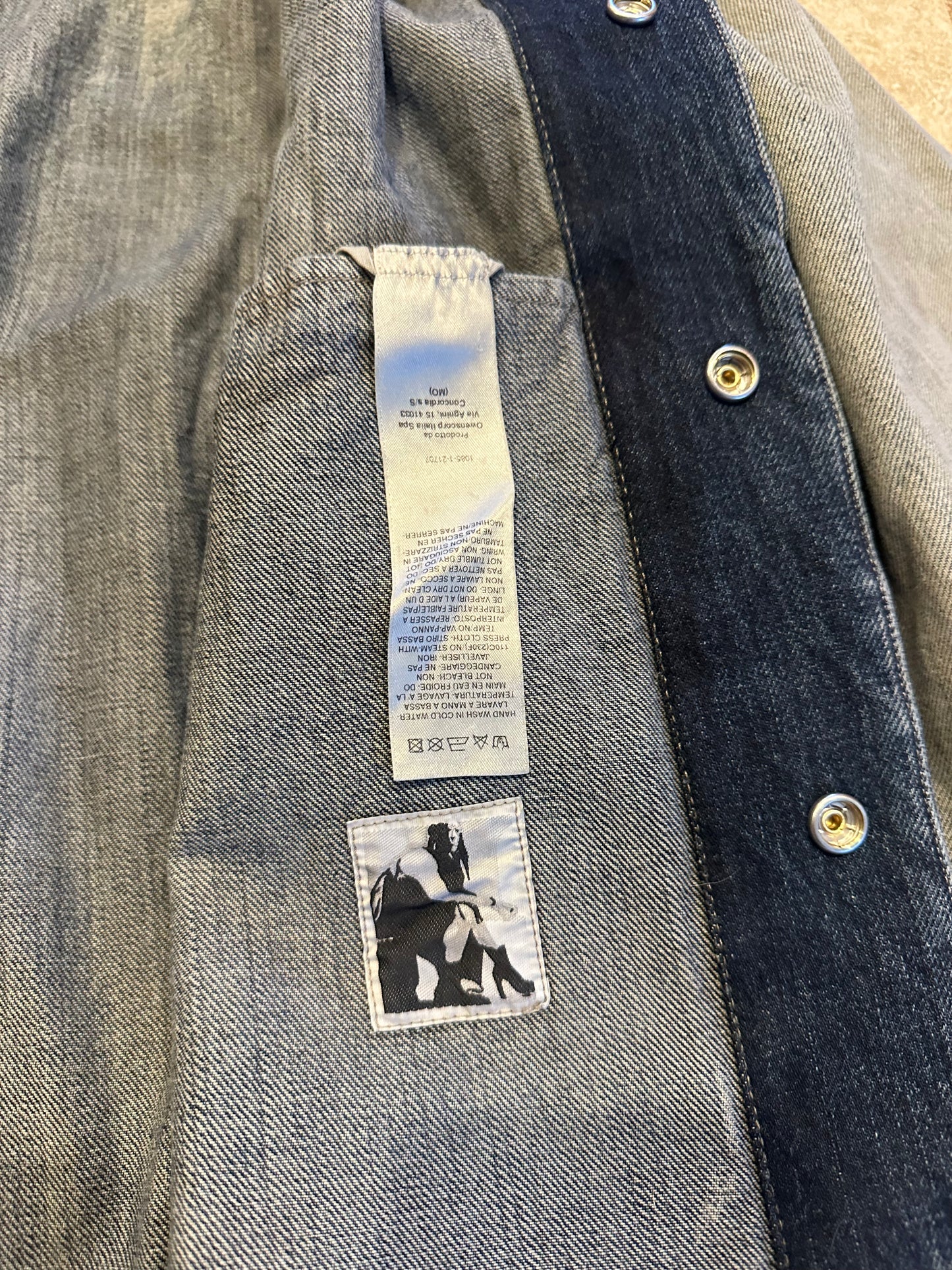 Rick Owens Banana Cuts+ Denim jacket