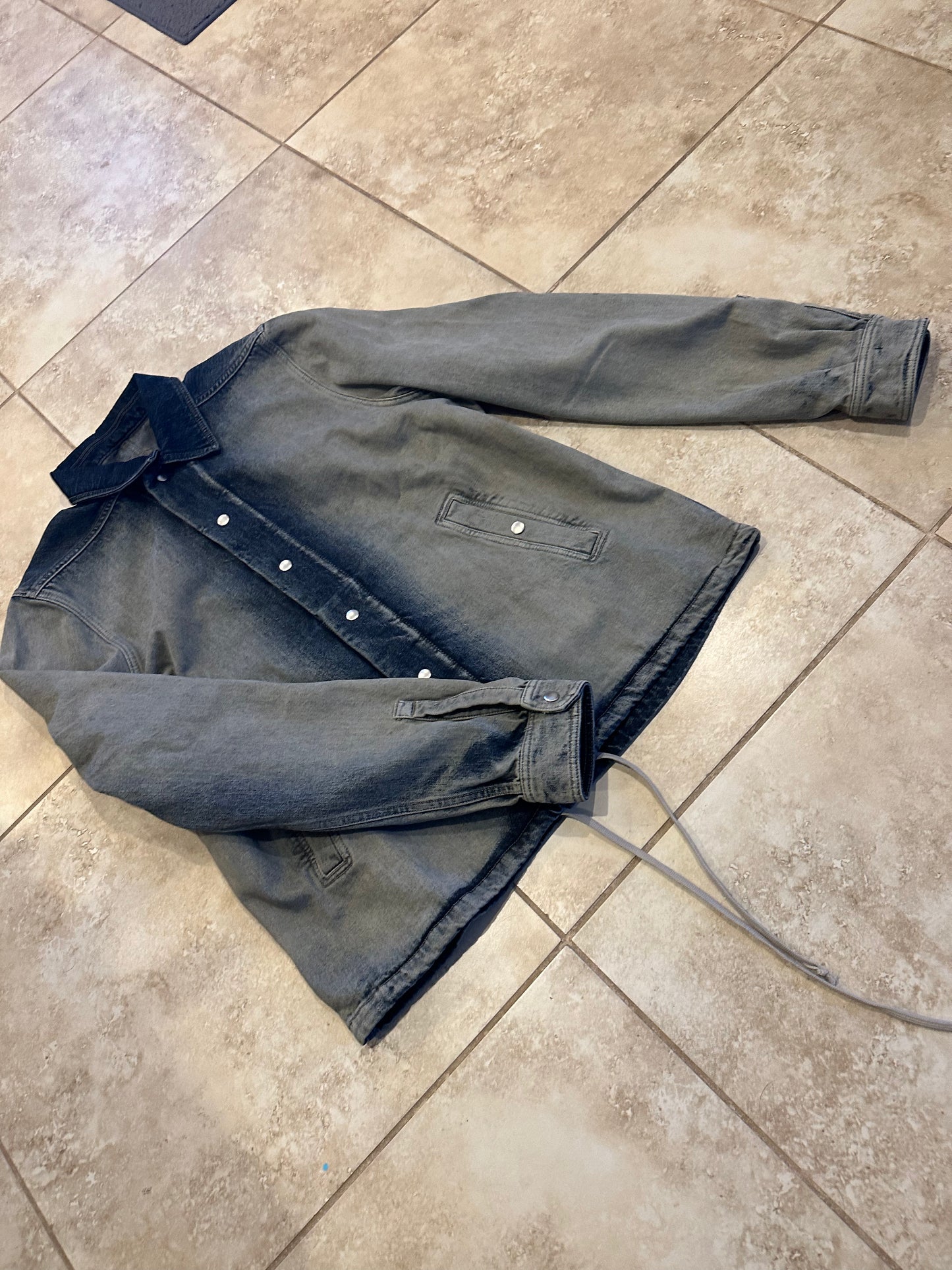 Rick Owens Banana Cuts+ Denim jacket