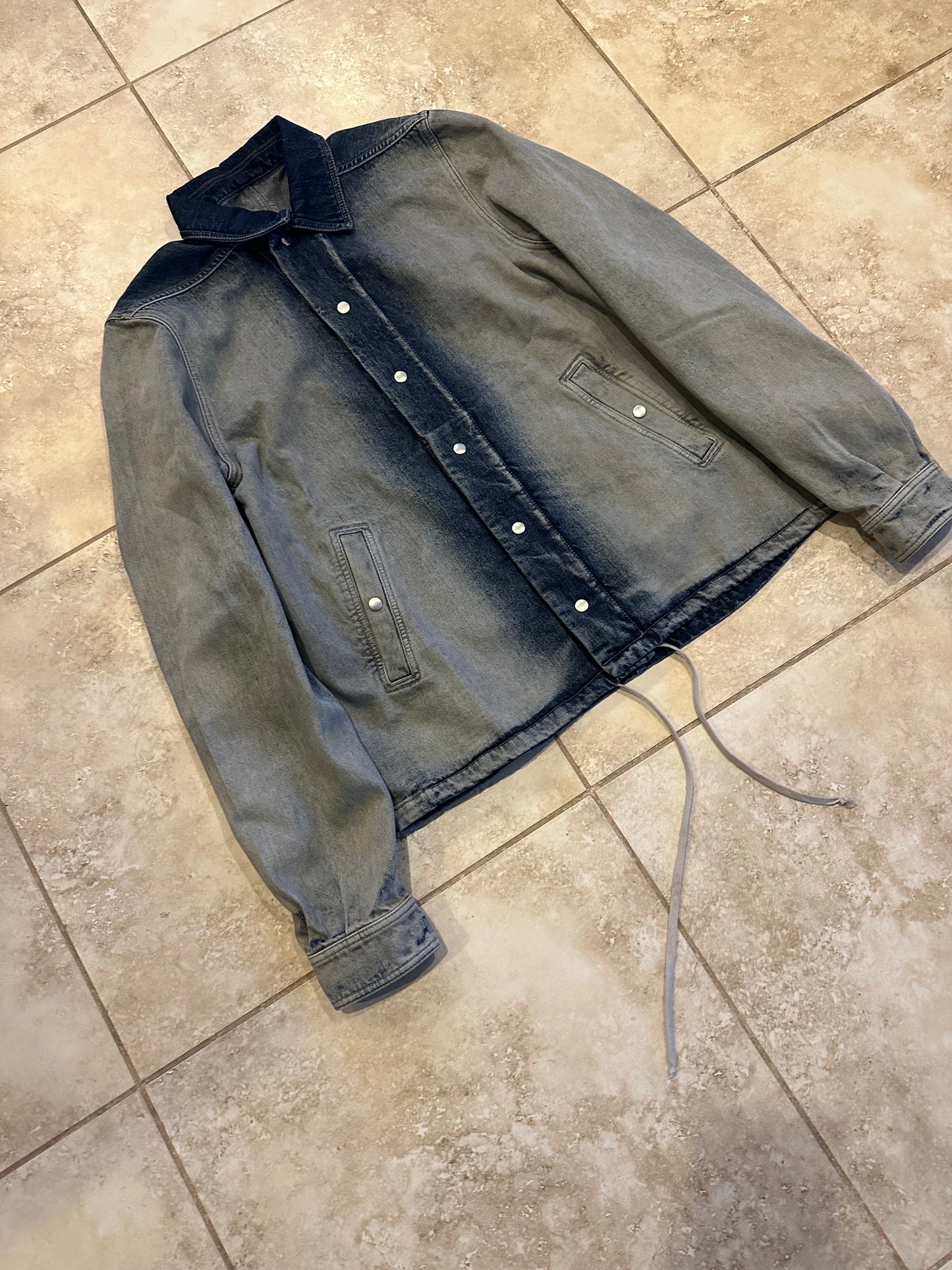 Rick Owens Banana Cuts+ Denim jacket