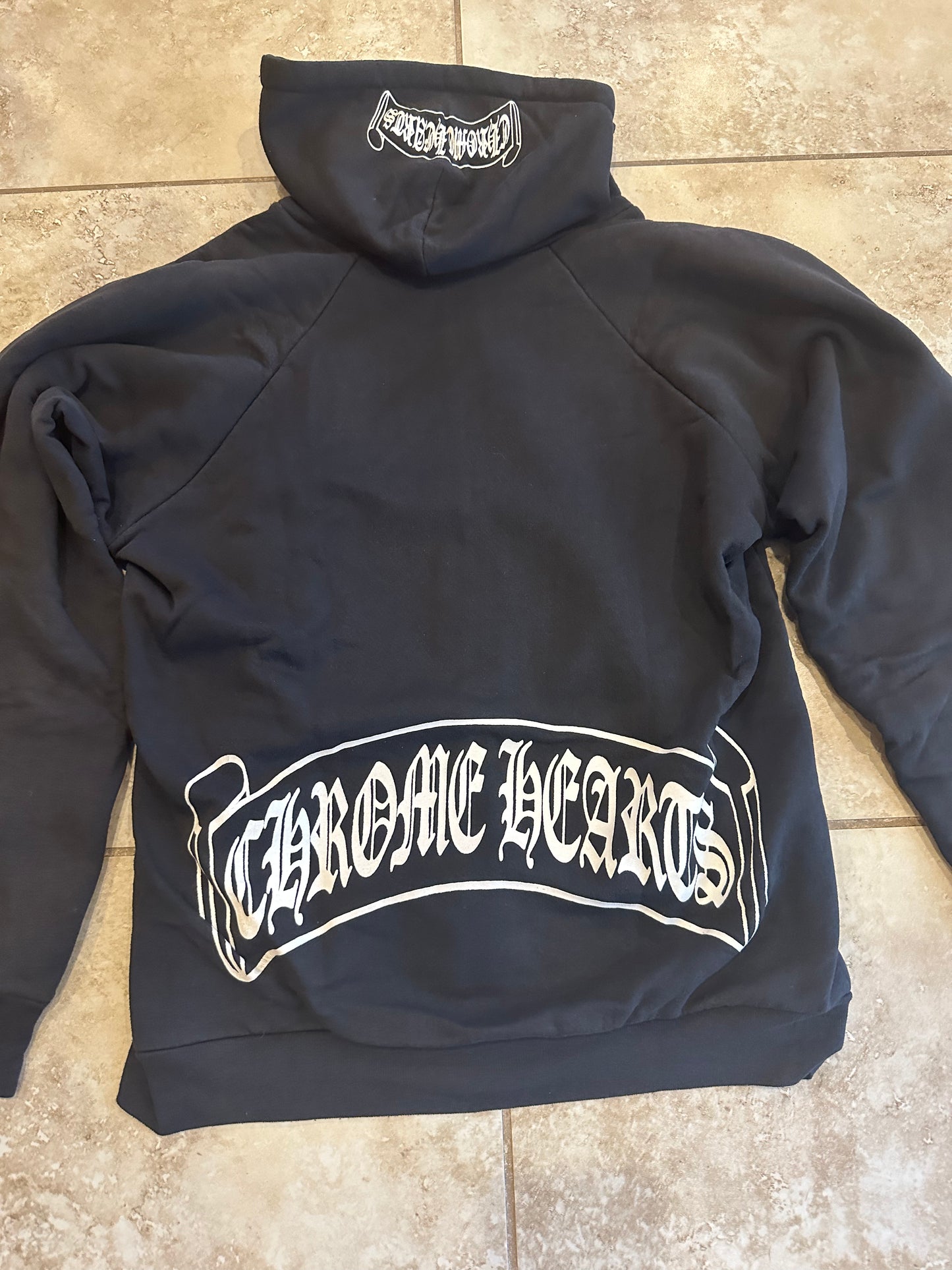 Chrome Hearts OG 80’s Dagger Zip Up hoodie