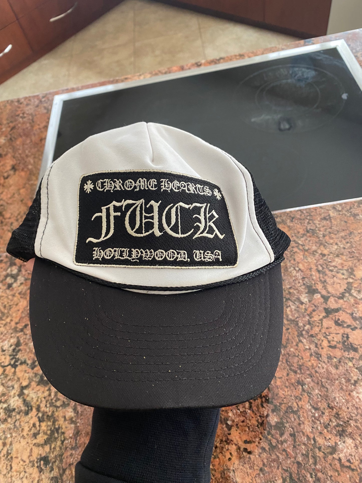 Chrome Hearts "Fuck" Trucker Hat