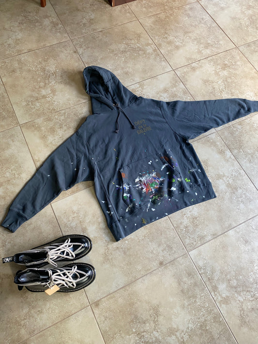 Gallery Dept. Paint Splatter Hoodie