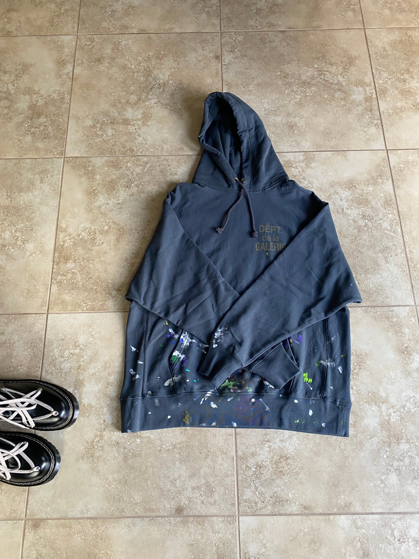 Gallery Dept. Paint Splatter Hoodie