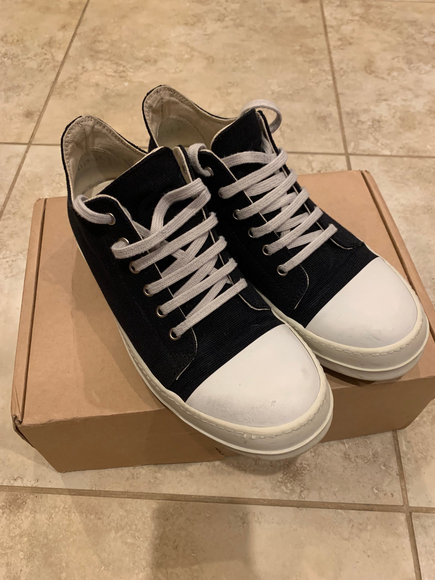 Rick Owens Ramones low top