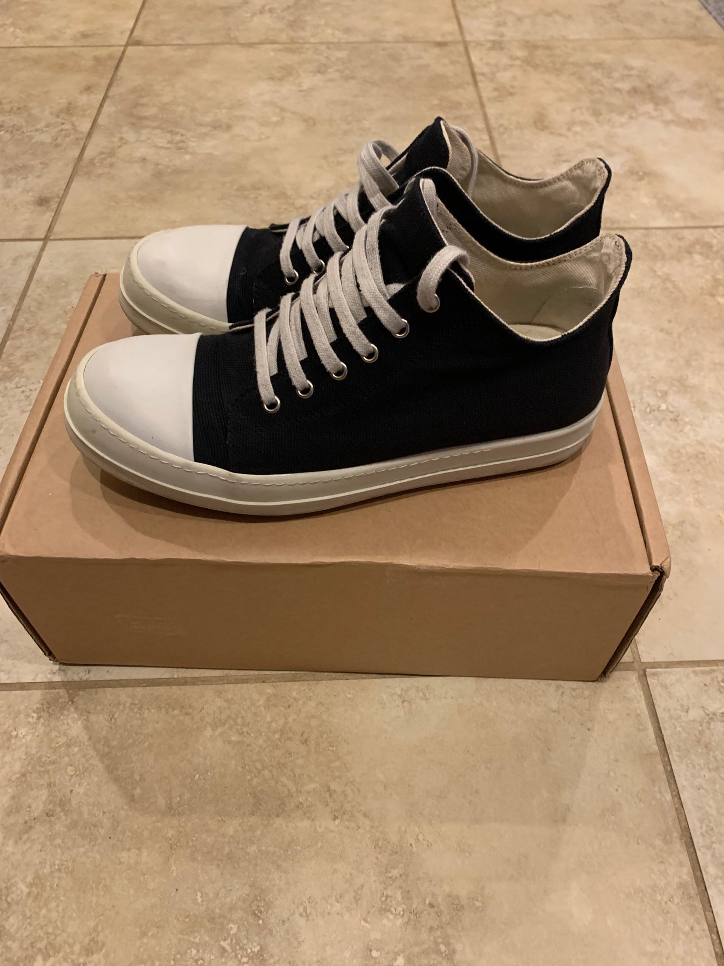 Rick Owens Ramones low top