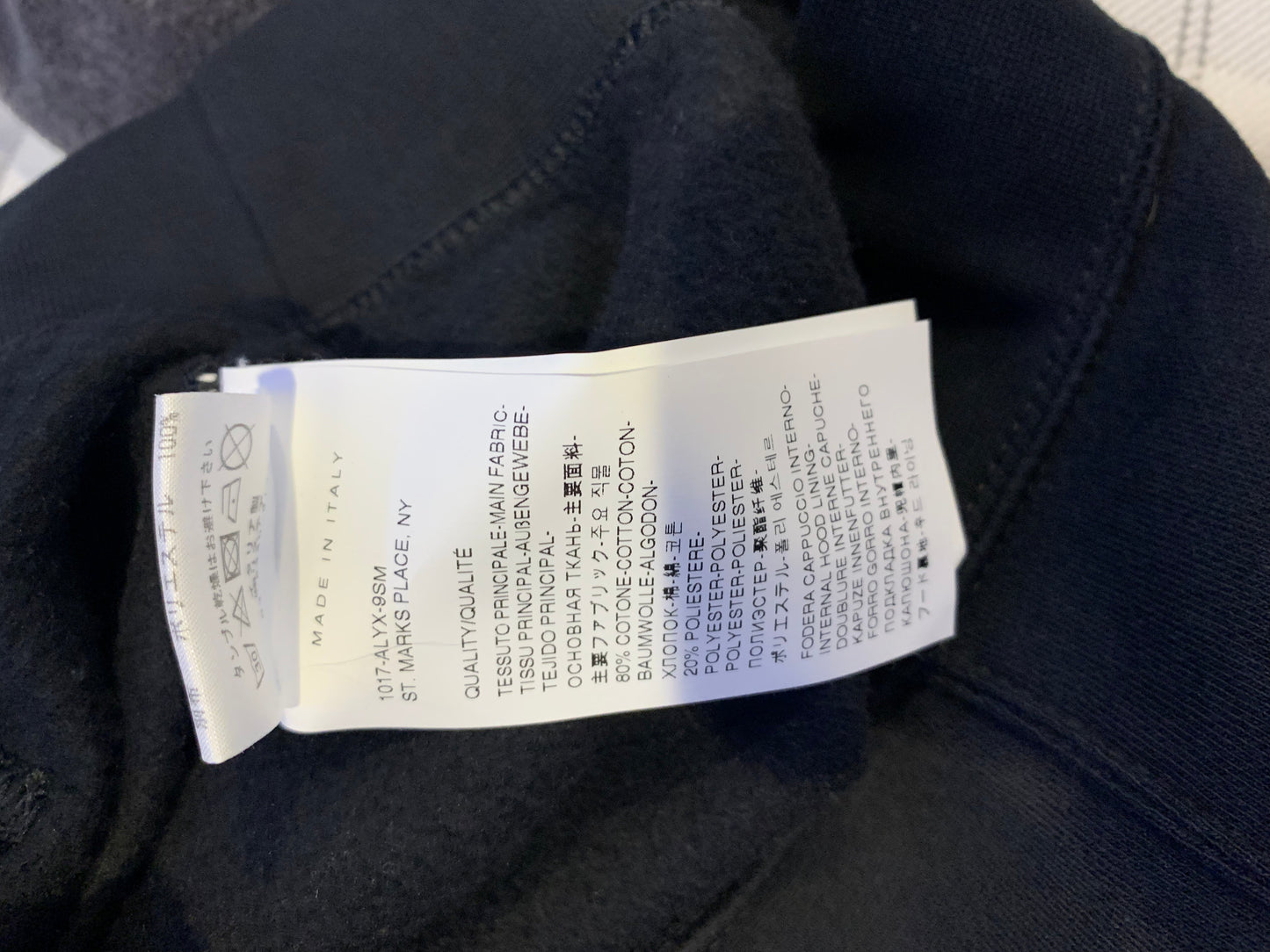 1017 Alyx 9SM Nike zip up Hoodie