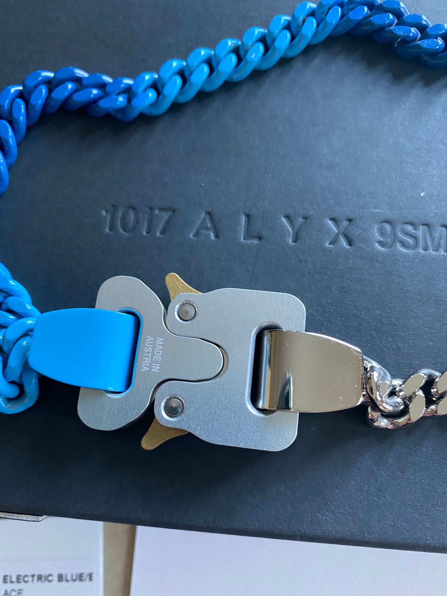 1017 Alyx 9SM Blue Necklace