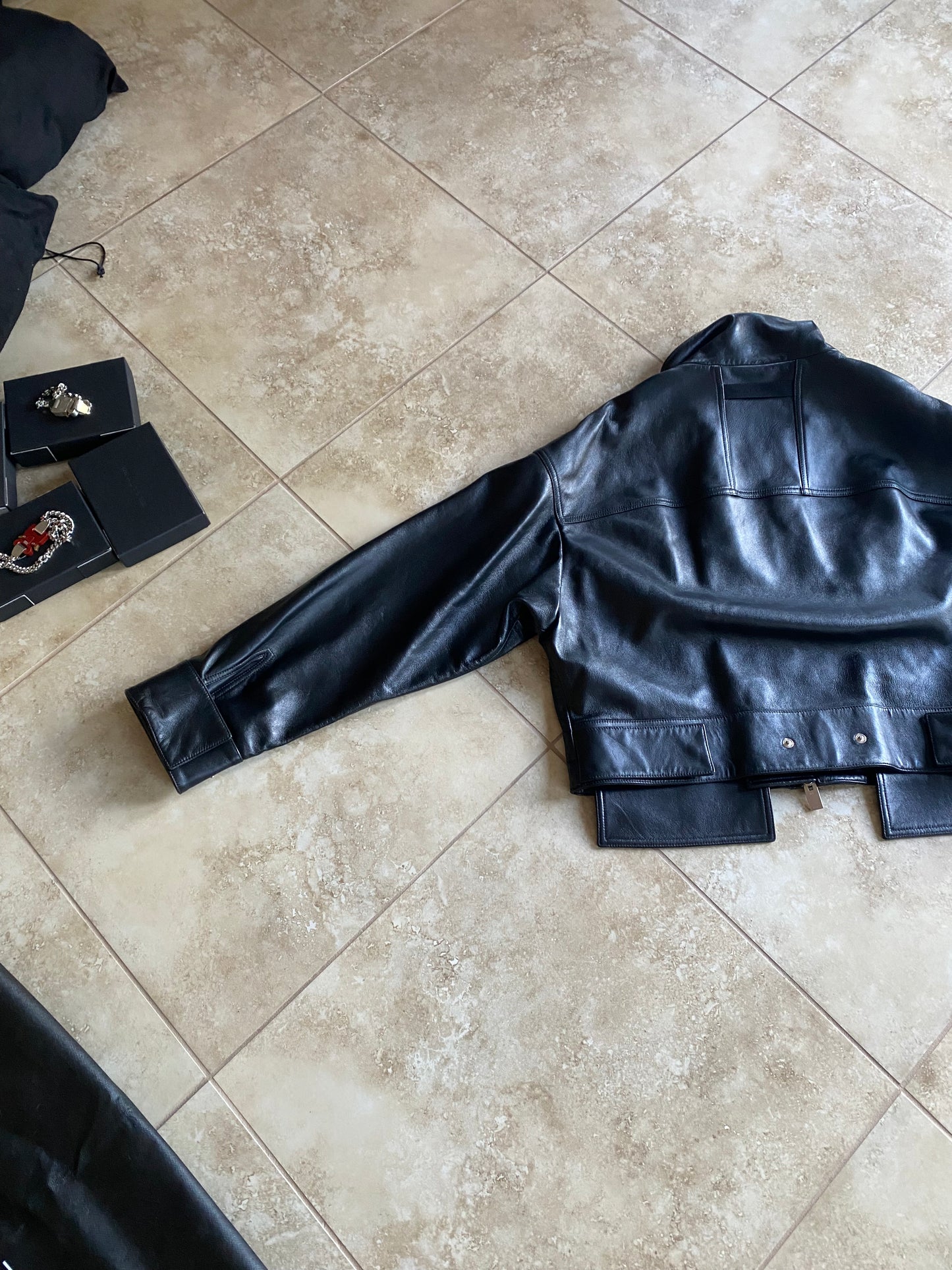 1017 Alyx 9SM Calfskin Aviator Jacket