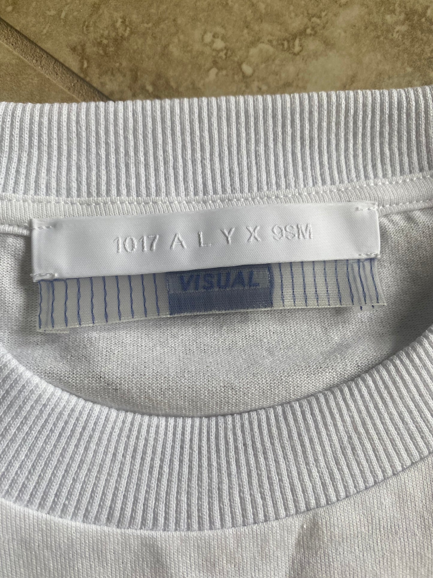 1017 Alyx 9SM White Tee