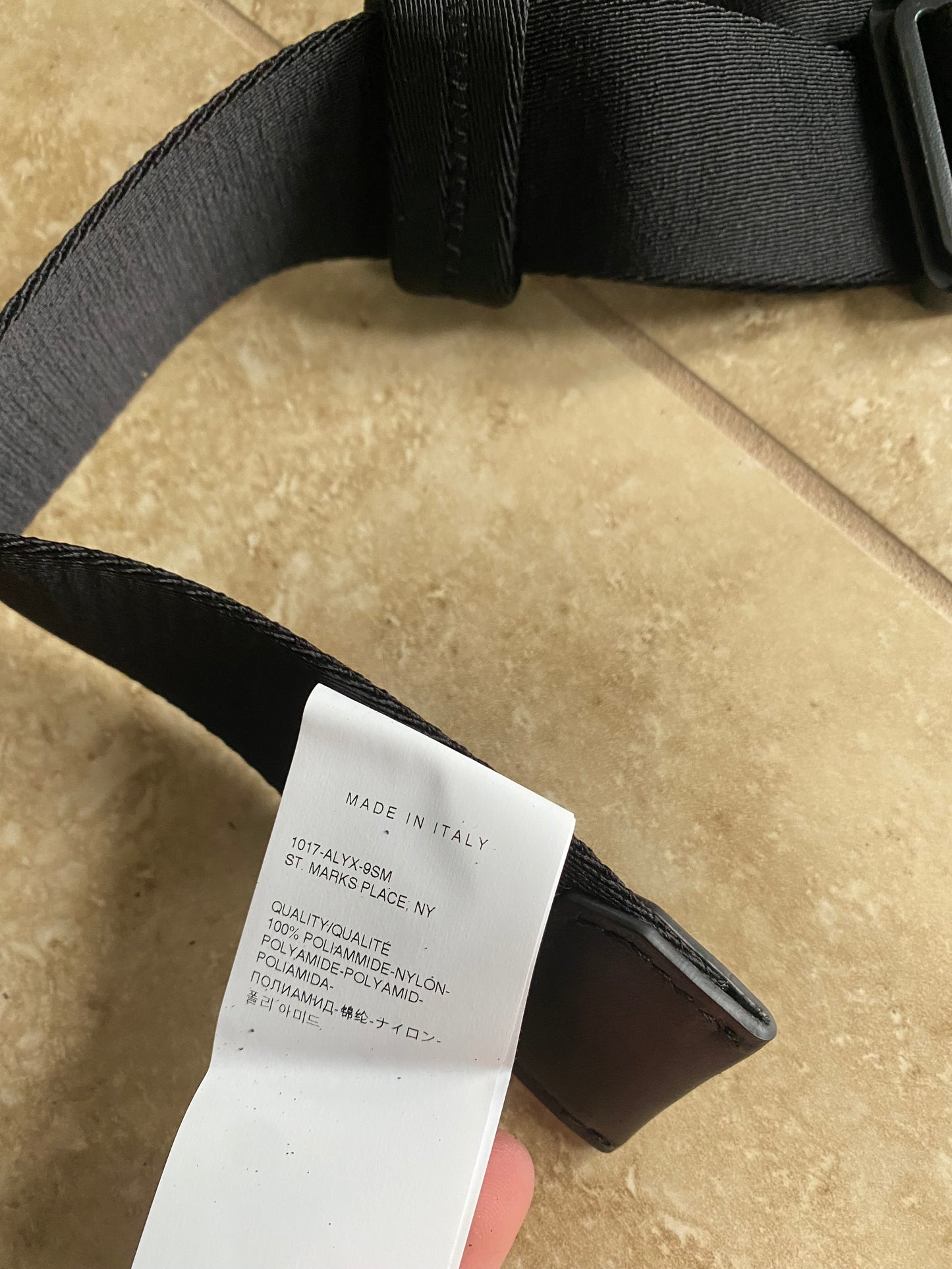 1017 Alyx 9SM OG Buckle Belt