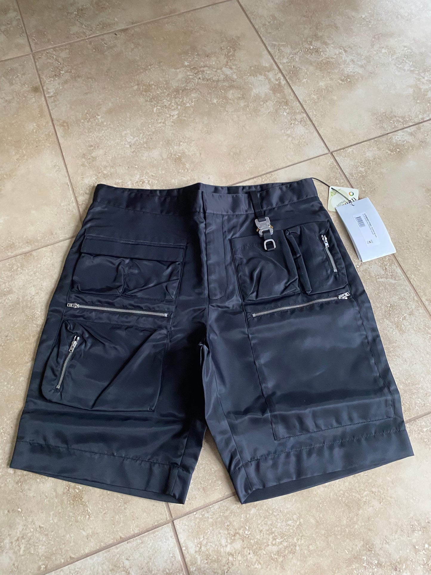 1017 Alyx 9SM Multi Pocket buckle cargo shorts