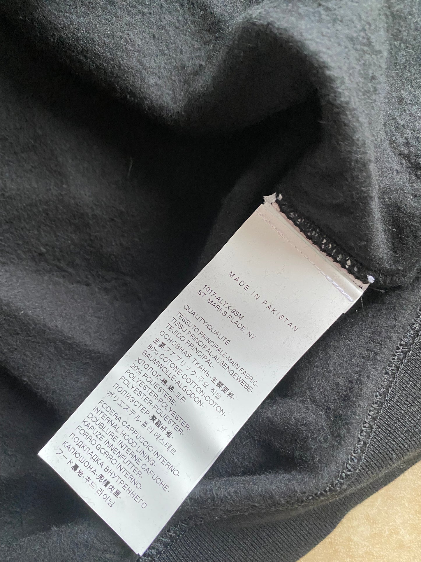 1017 Alyx 9SM Nike Zip up Hoodie