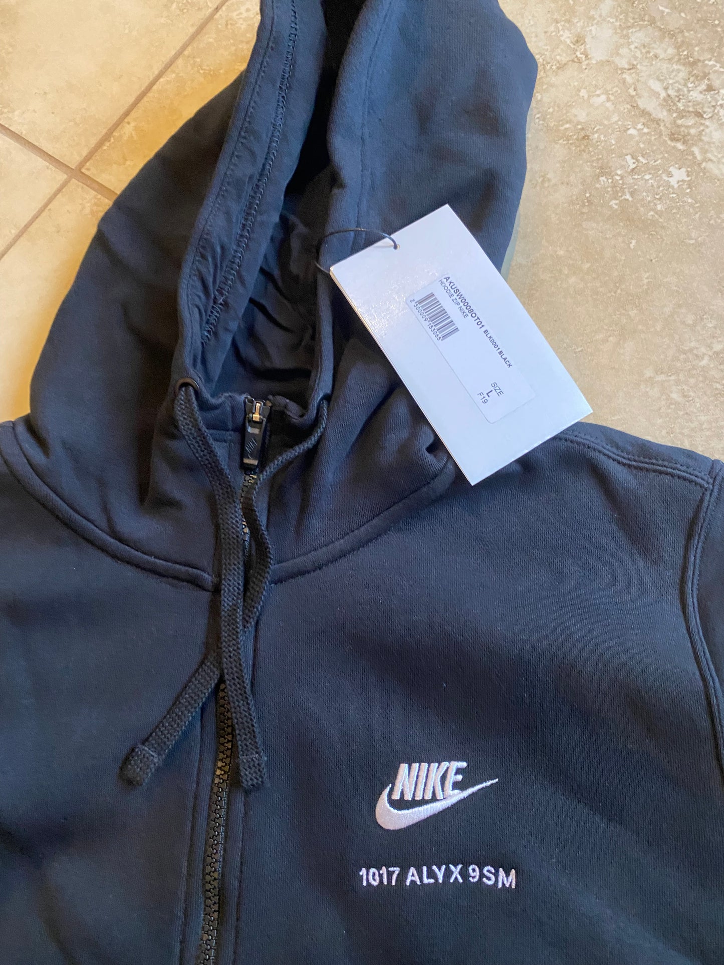 1017 ALyx 9SM Nike Zip up Hoodie