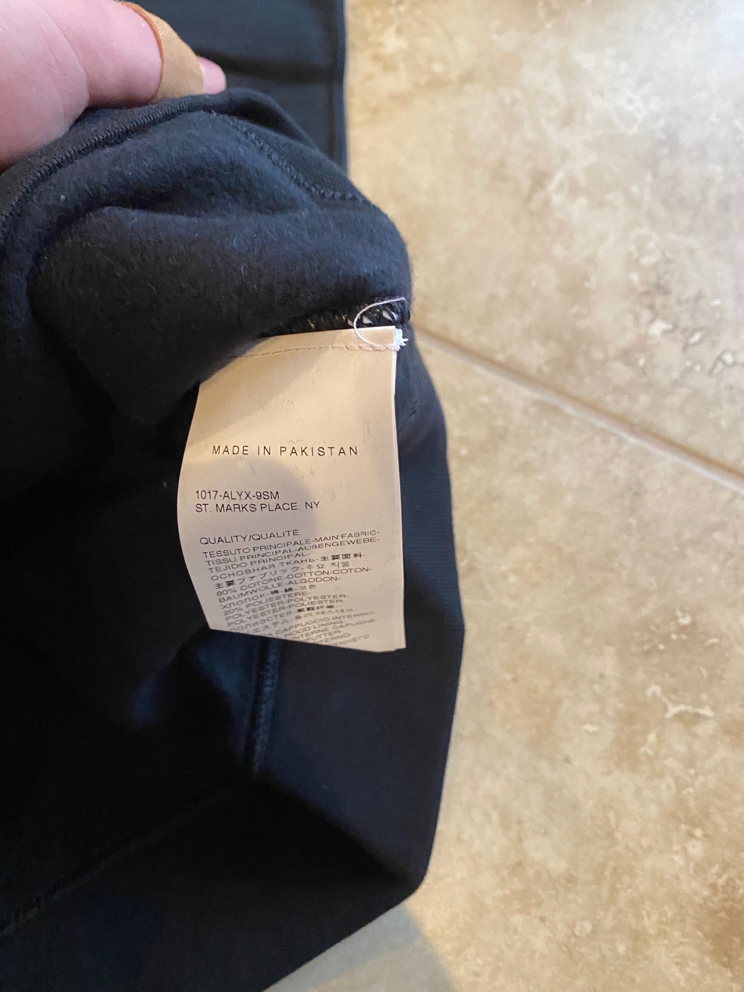 1017 Alyx 9SM Nike zip up Hoodie