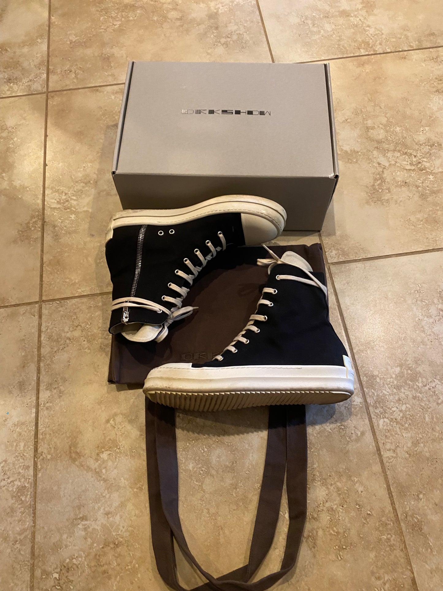 Rick Owens Ramones High top