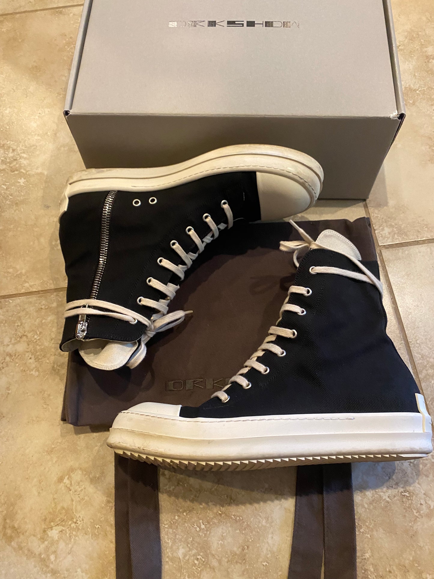 Rick Owens Ramones High top