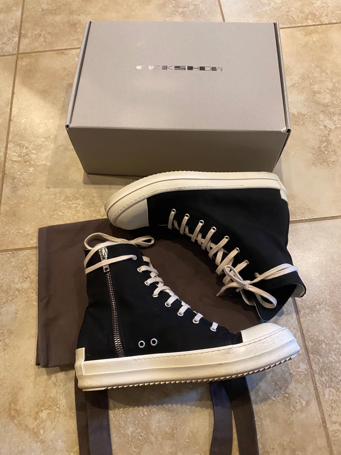 Rick Owens Ramones High top